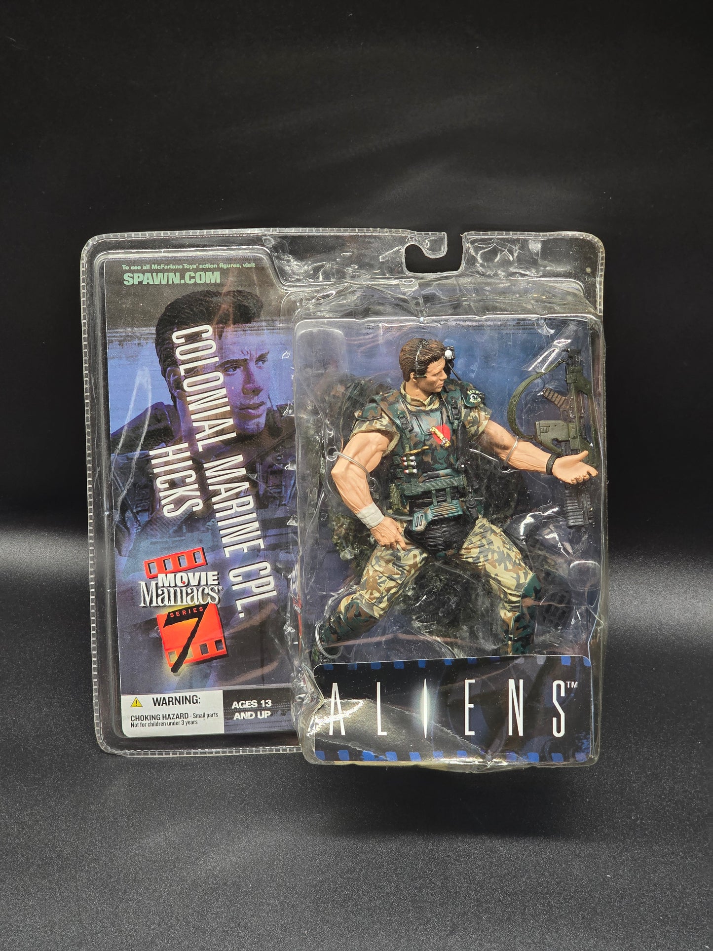 Colonial Marine CPL. Hicks Aliens McFarlane Movie Maniacs series 7, 2004