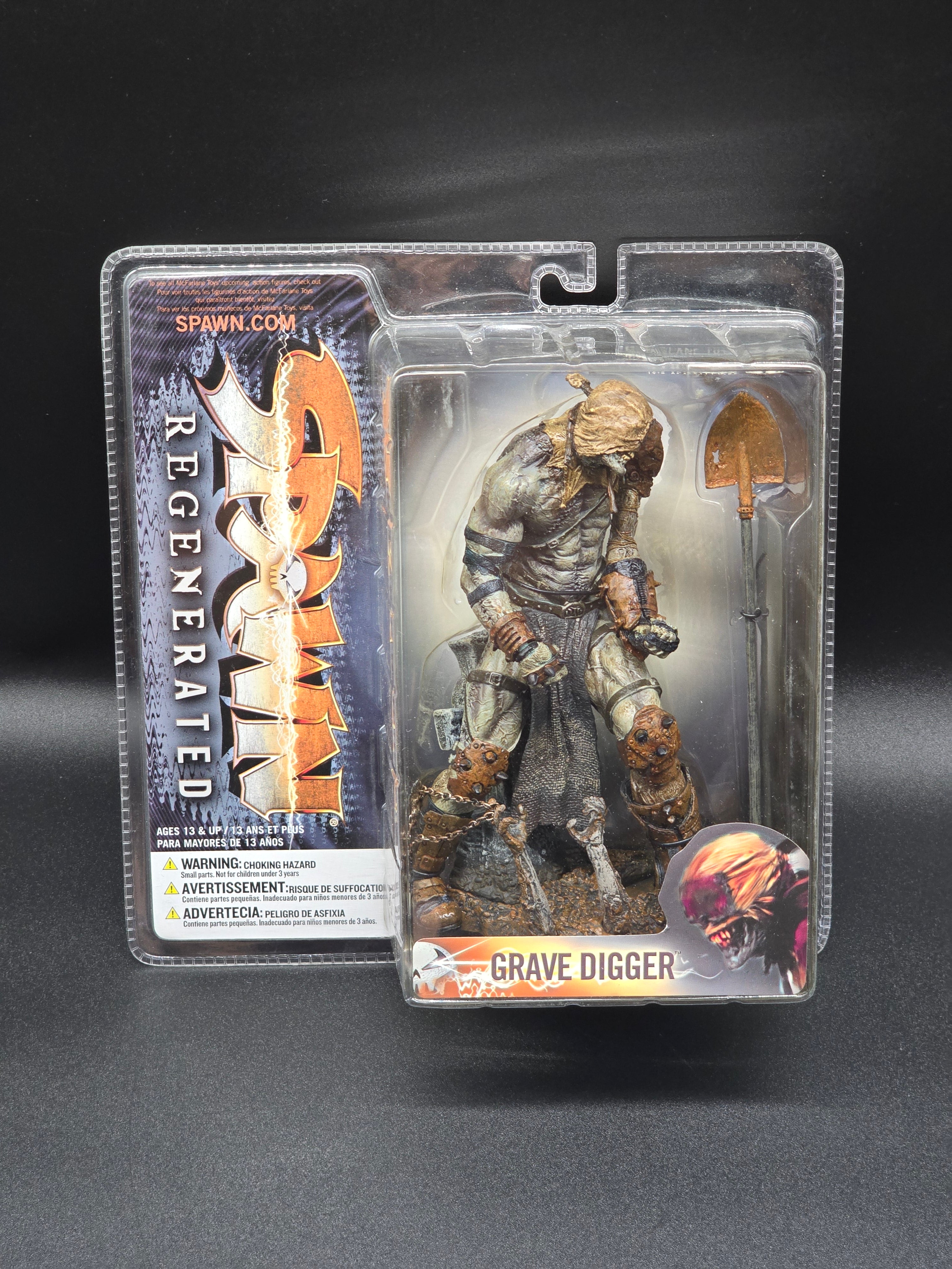 Grave Digger Spawn Regenerated series 28 McFarlane 2005 – Uncanny