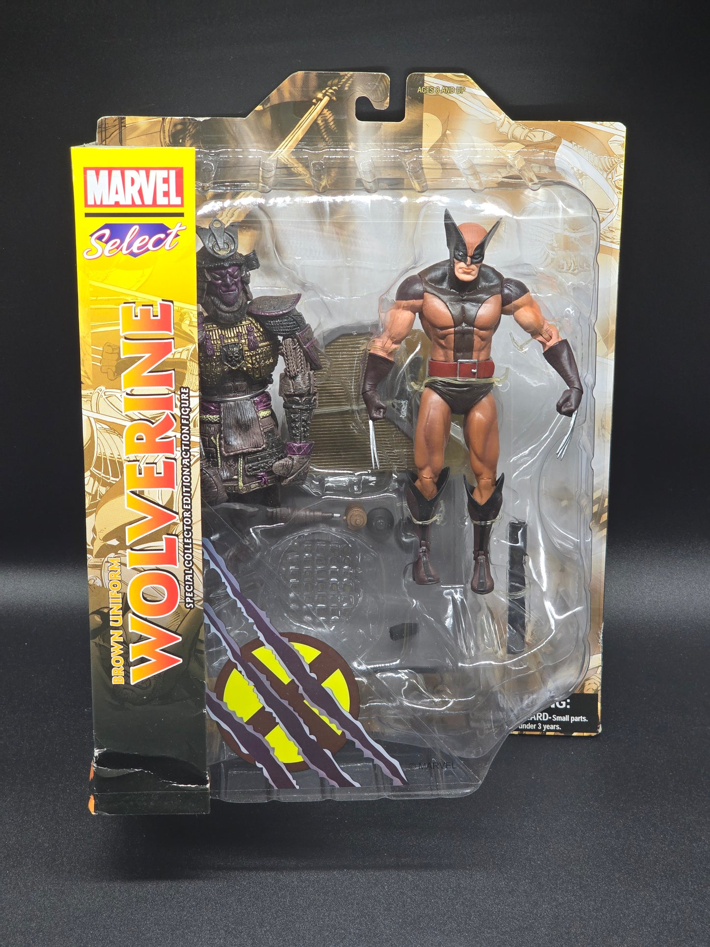 Wolverine Brown Uniform Marvel Select 2021