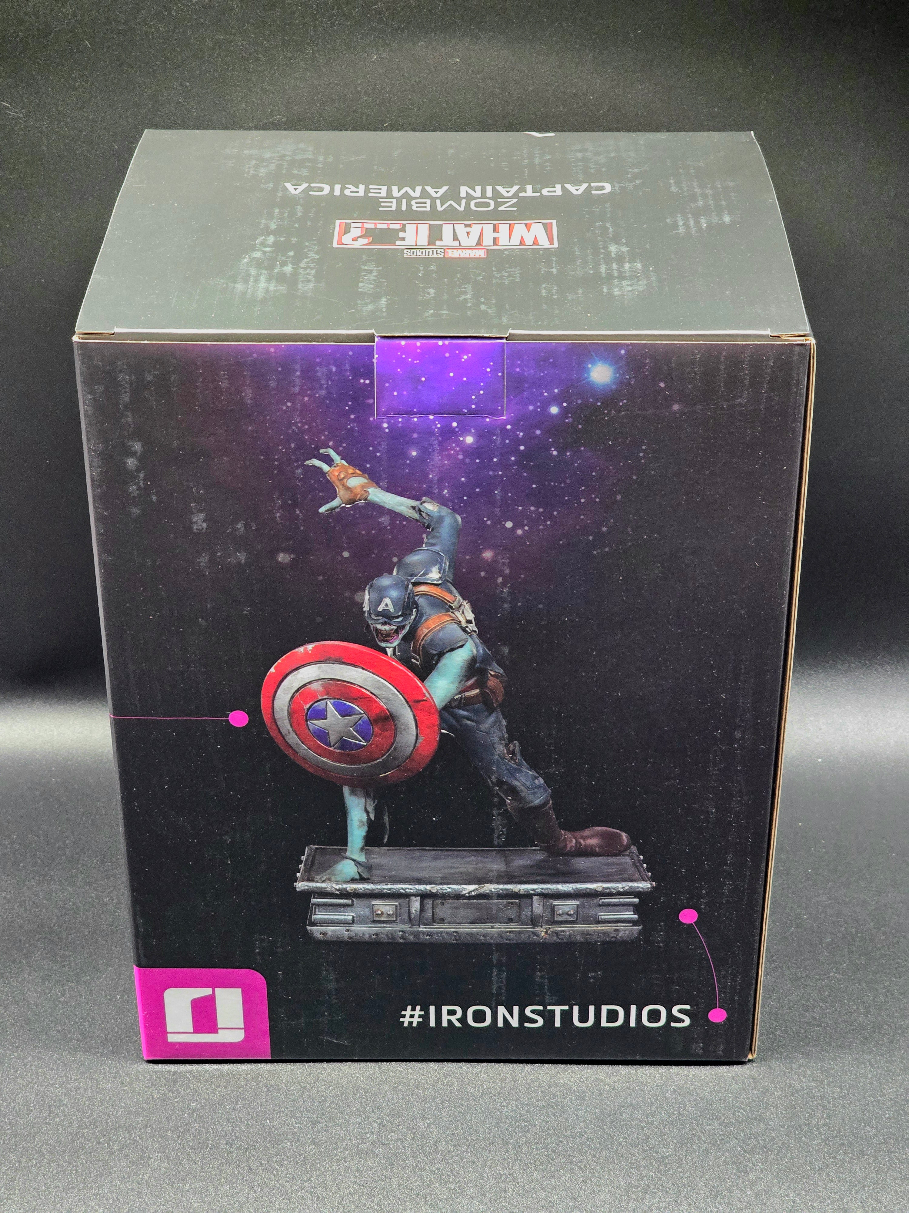 Zombie Captain America What If? 1/10 scale Iron Studios Statue