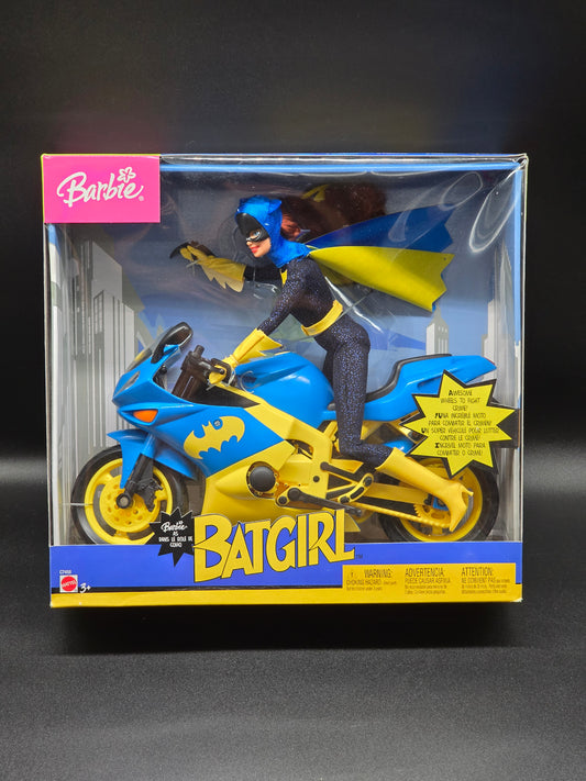 Batgirl with Motor cycle Barbie DC 2003