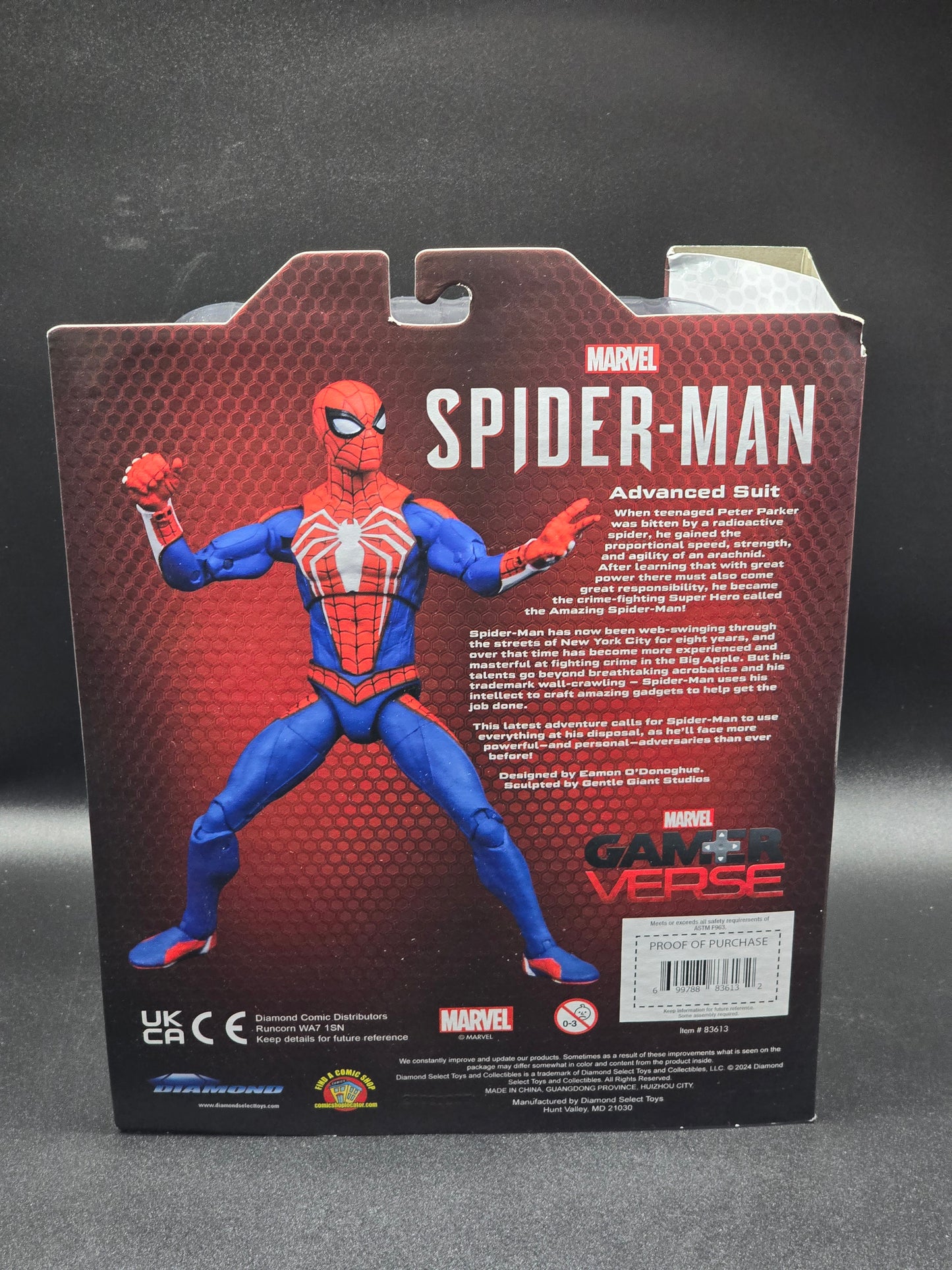 Spider-Man Gamer Verse Marvel Select 2024