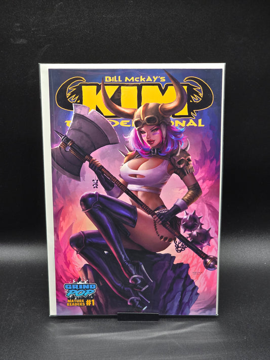 Kim the Delusional #1 KS Horns Nice Edition Sun Khamunaki Cover