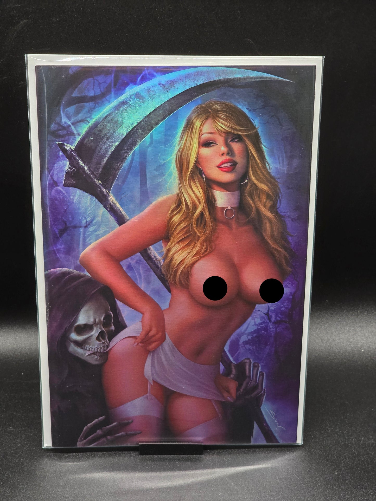 Becca Boo #2 Deadly Flirt KS Editions Risque VirginArt Sun Khamunaki (Holofoil)