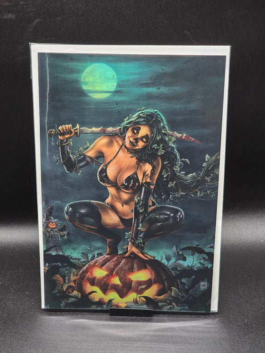 Pumpkin #2 KS Nice VirginArt Mike Krome (Holofoil)