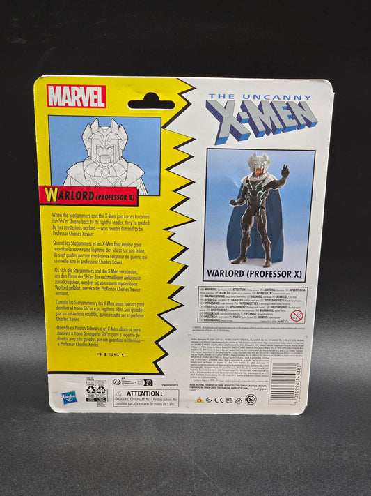 Warlord (Professor X) Marvel Legends 2024 X-Men Retro card Walmart exclusive