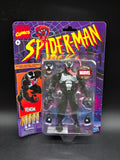 Venom Marvel Legends 2024 Spider-Man Retro card 85th Anniversary Collection Walmart exclusive (damaged card)