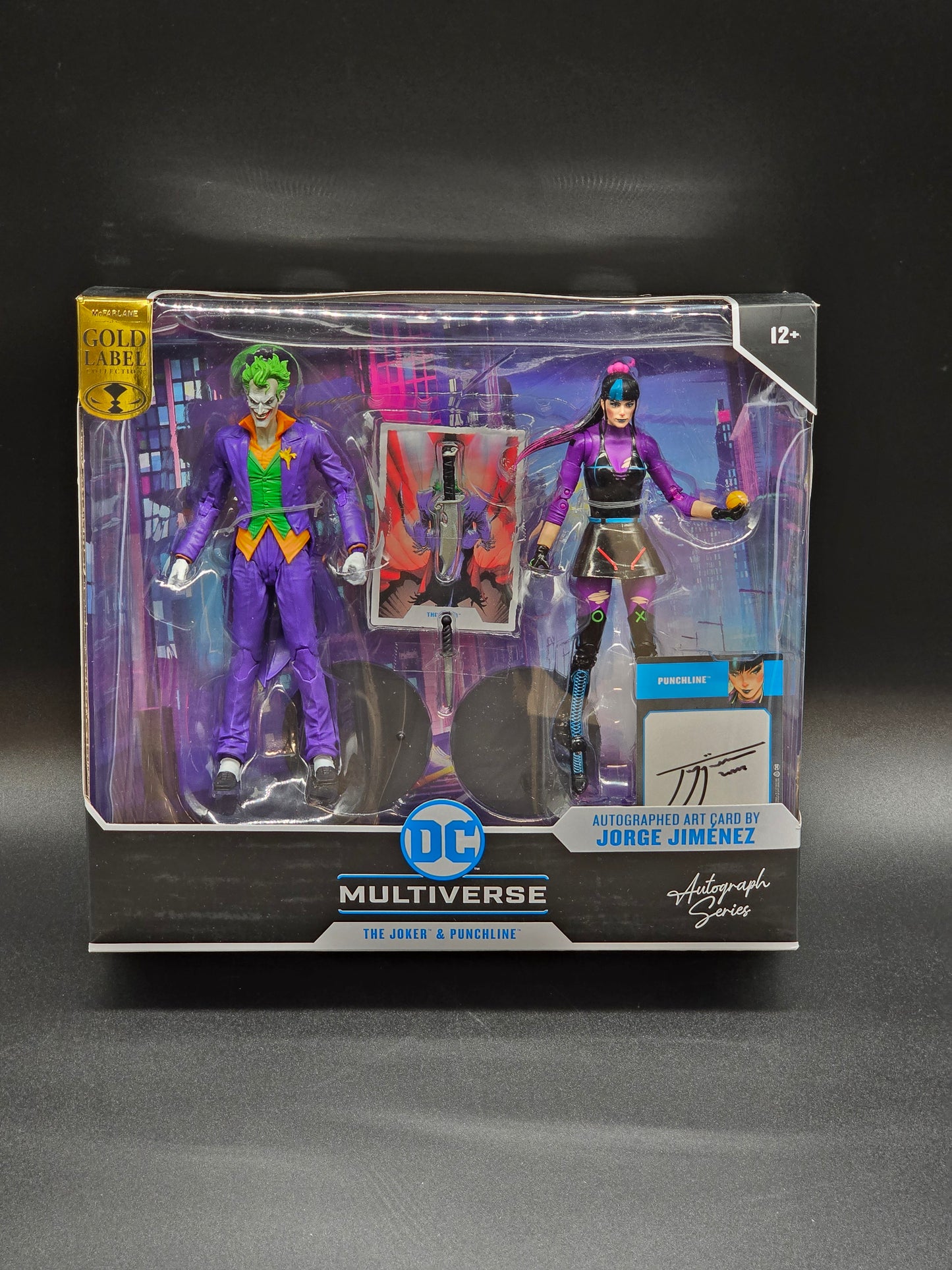 Joker and Punchline DC Multiverse McFarlane Gold Label Autograph Series Jorge Jimenez (Target Exclusive)