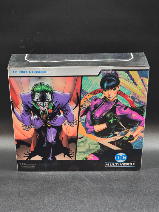 Joker and Punchline DC Multiverse McFarlane Gold Label Autograph Series Jorge Jimenez (Target Exclusive)