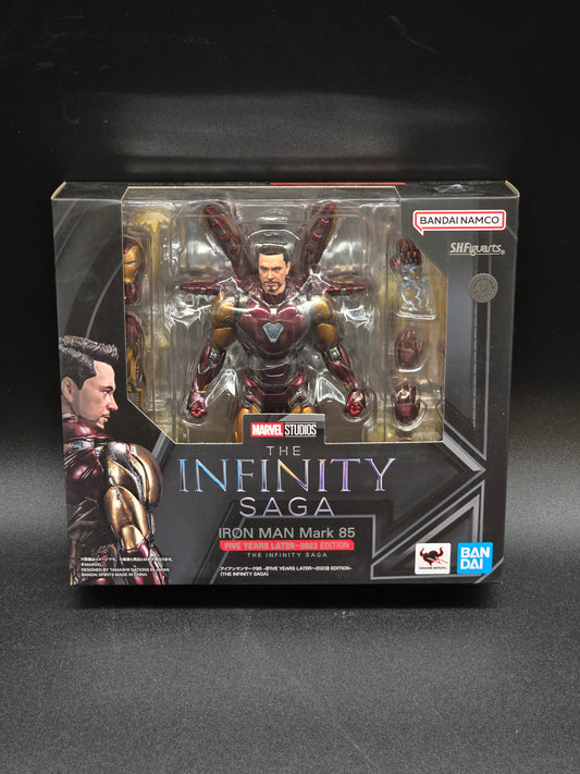 Iron Man Mark 85 The Infinity Saga FIVE YEARS LATER 2023 EDITION S.H Figuarts