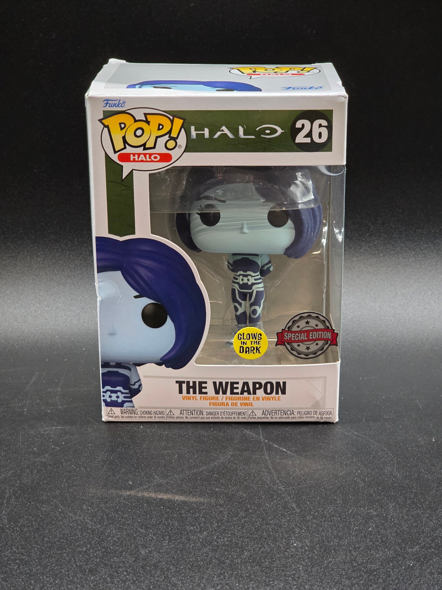 The Weapon 26 Pop! Figure Vinyl Halo Special Ed glow in the dark