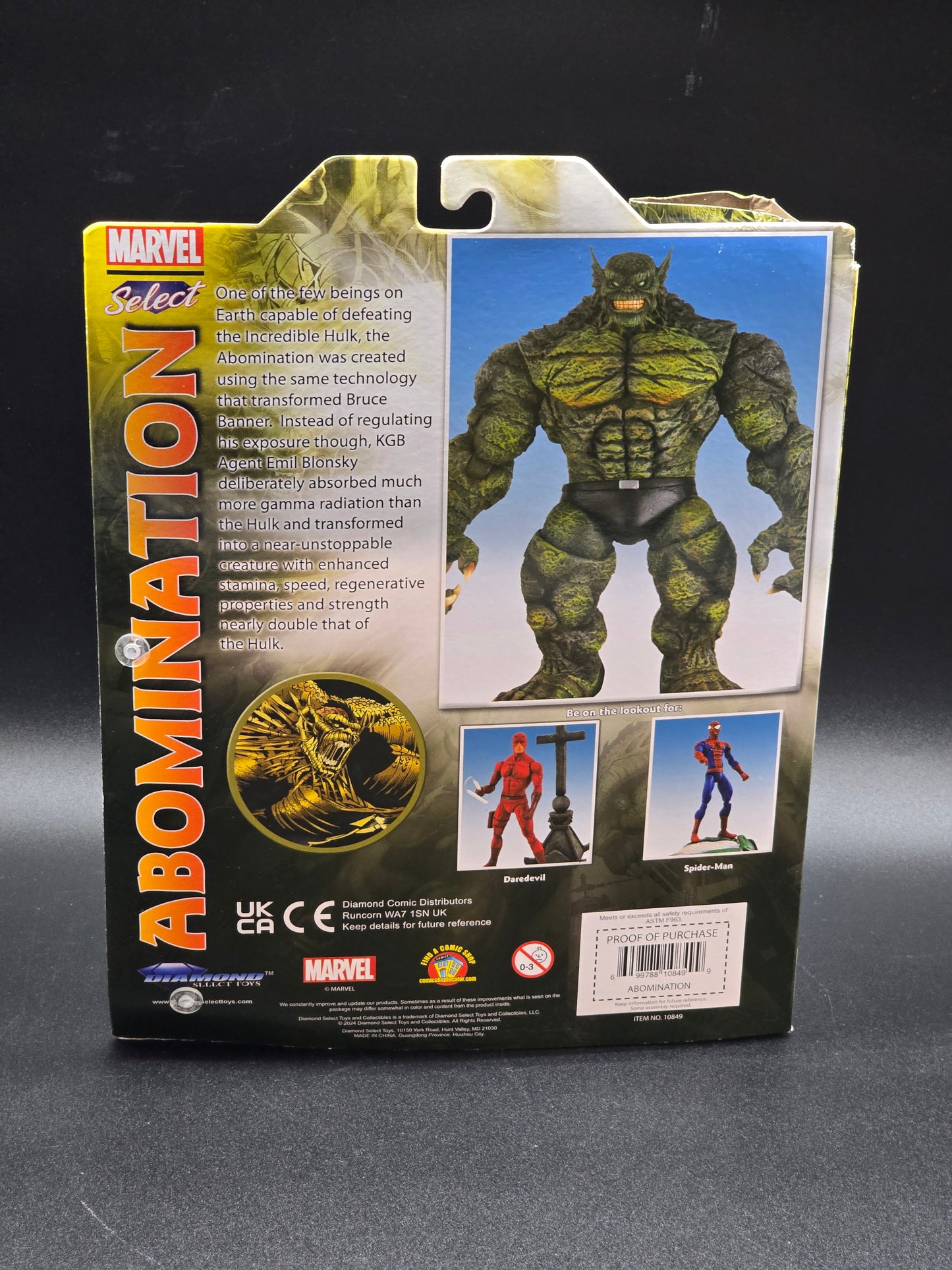 Abomination Marvel Select 2024