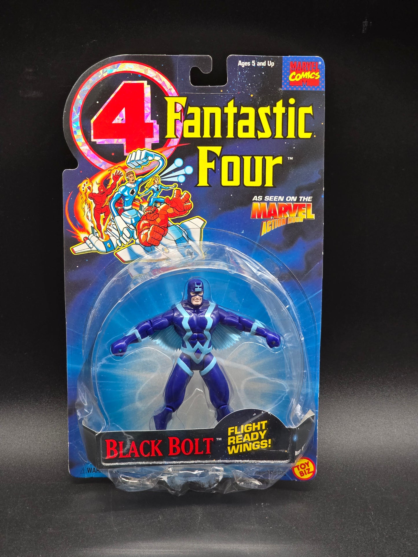 Black Bolt Fantastic Four 1994 Toybiz