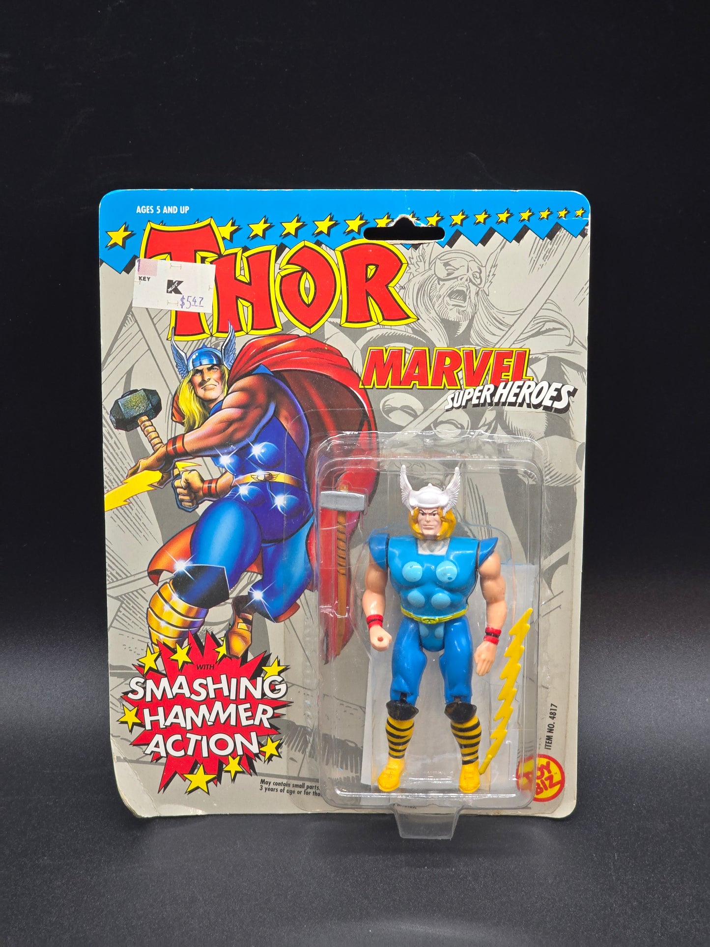 Thor Marvel Super Heroes Toybiz 1991