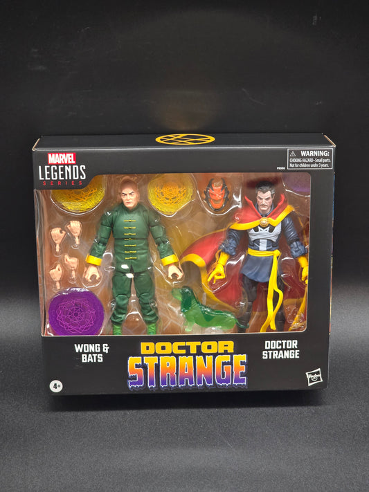 Doctor Strange, Wong and Bats Marvel Legends 2024