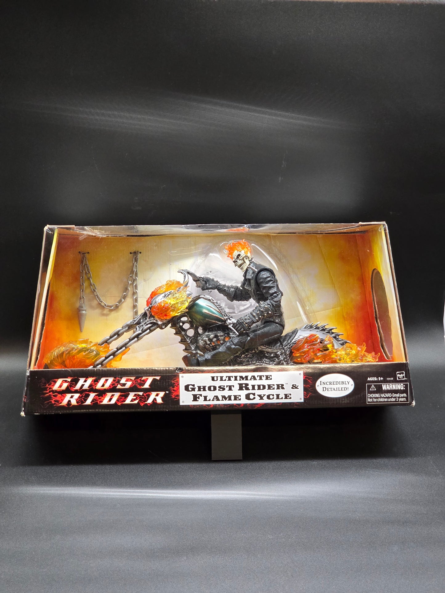 Ultimate Ghost Rider and Flame Cycle 2007 Hasbro