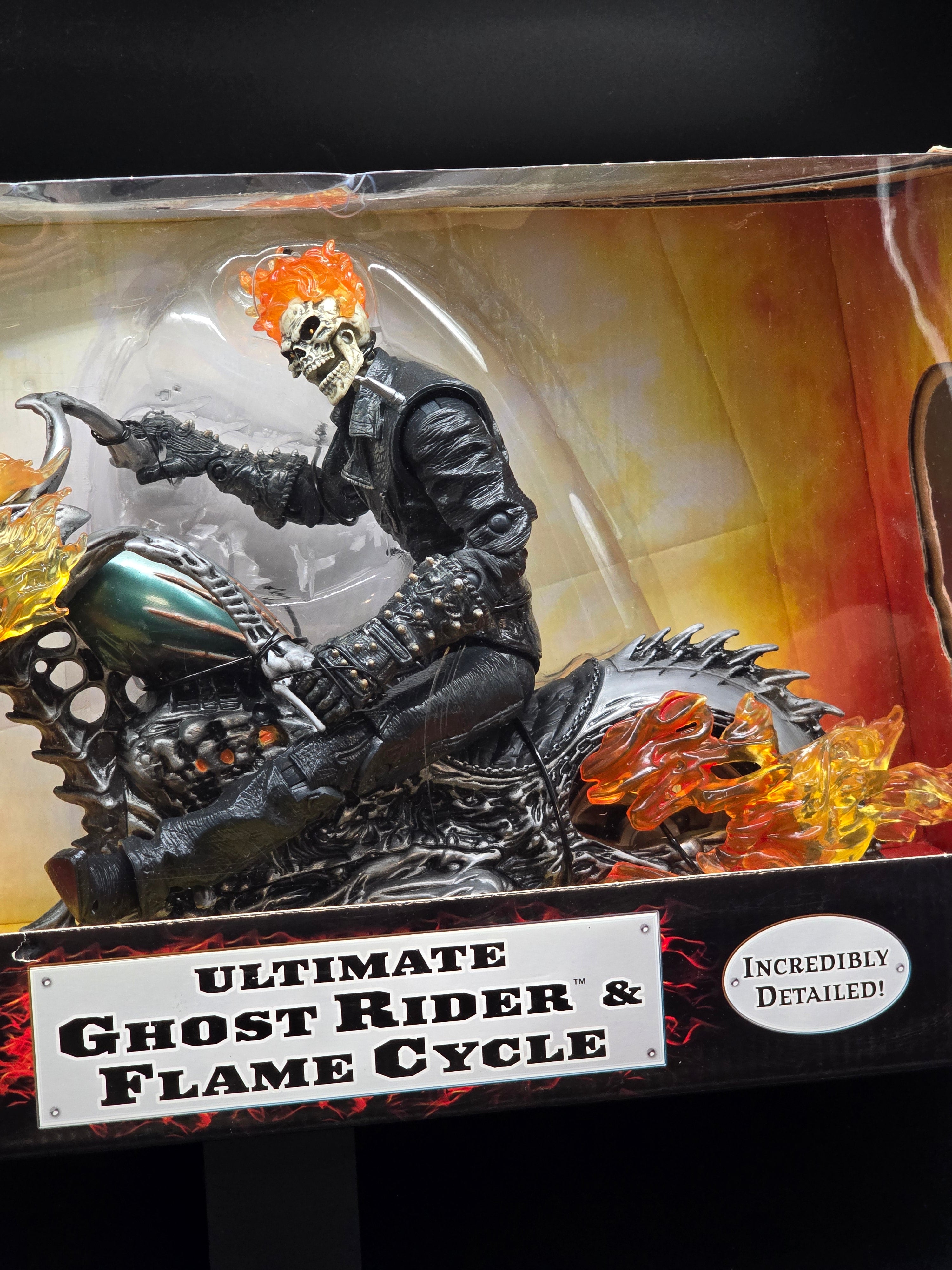【レア】THE SKAFLAMES / GHOST RIDER スカフレイムス Ghost Rider Turbo Scream Flame Cycle + Bonus figure | eBay