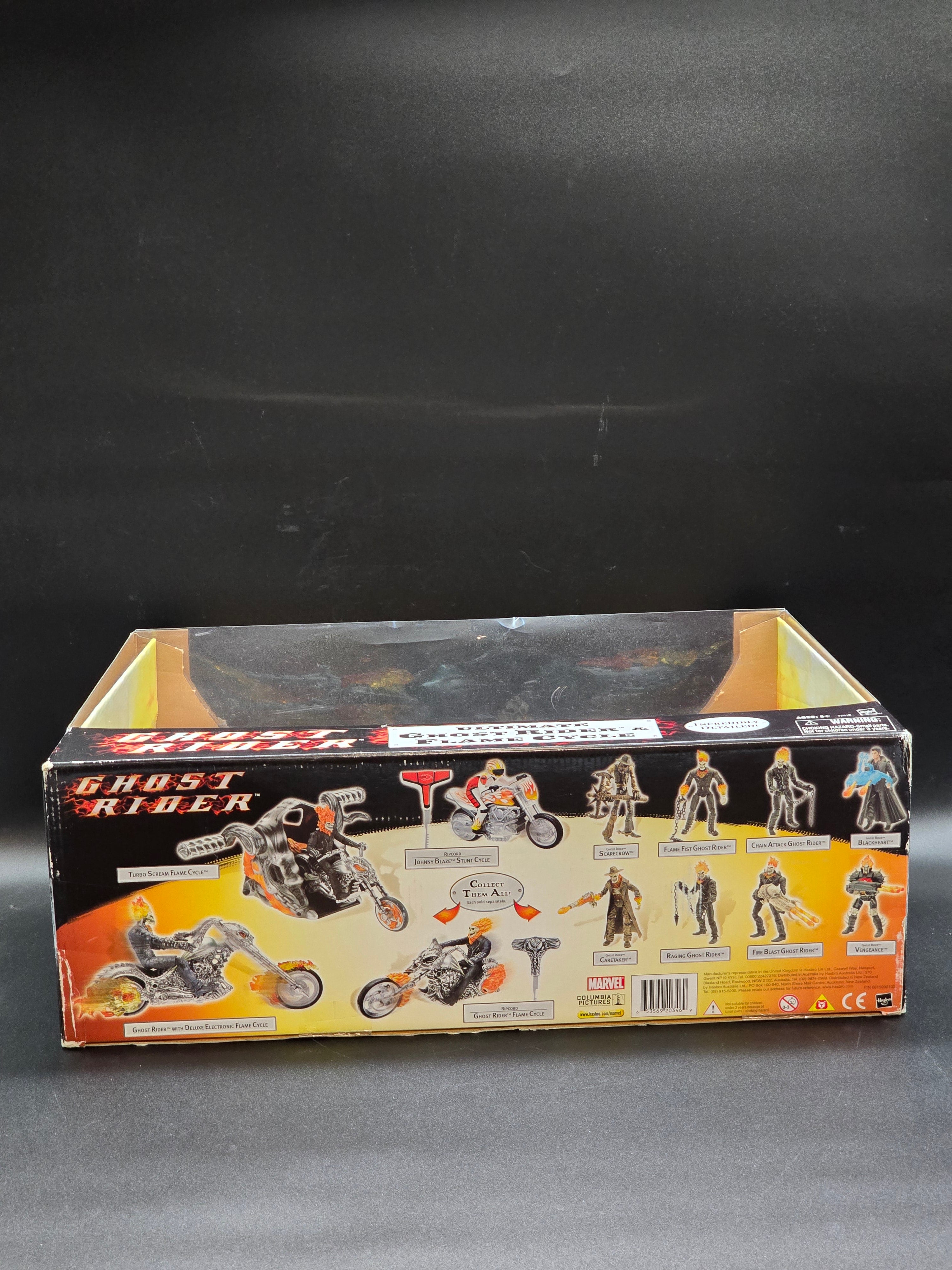 Ultimate Ghost Rider and Flame Cycle 2007 Hasbro – Uncanny