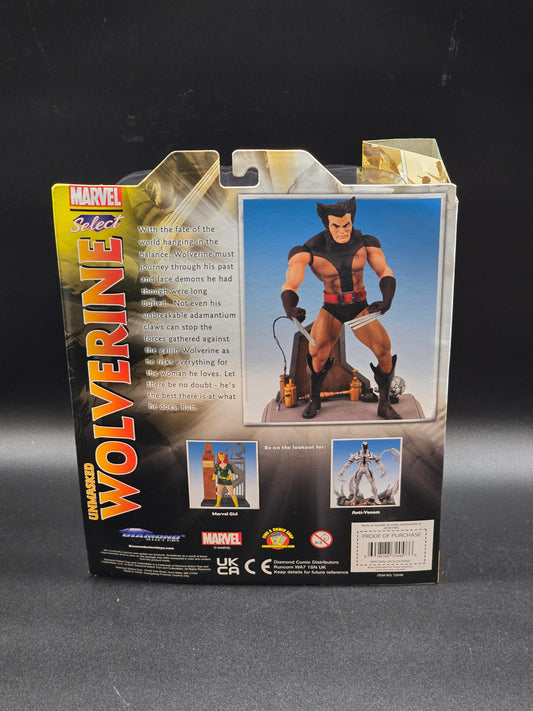 Wolverine unmasked Marvel Select 2021