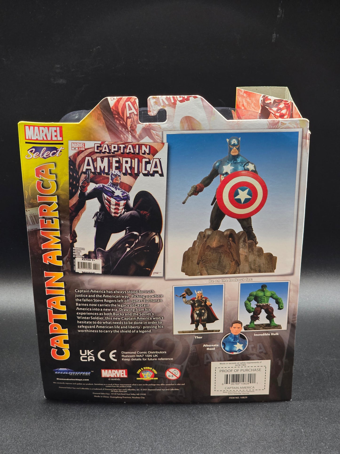 Captain America Marvel Select 2021