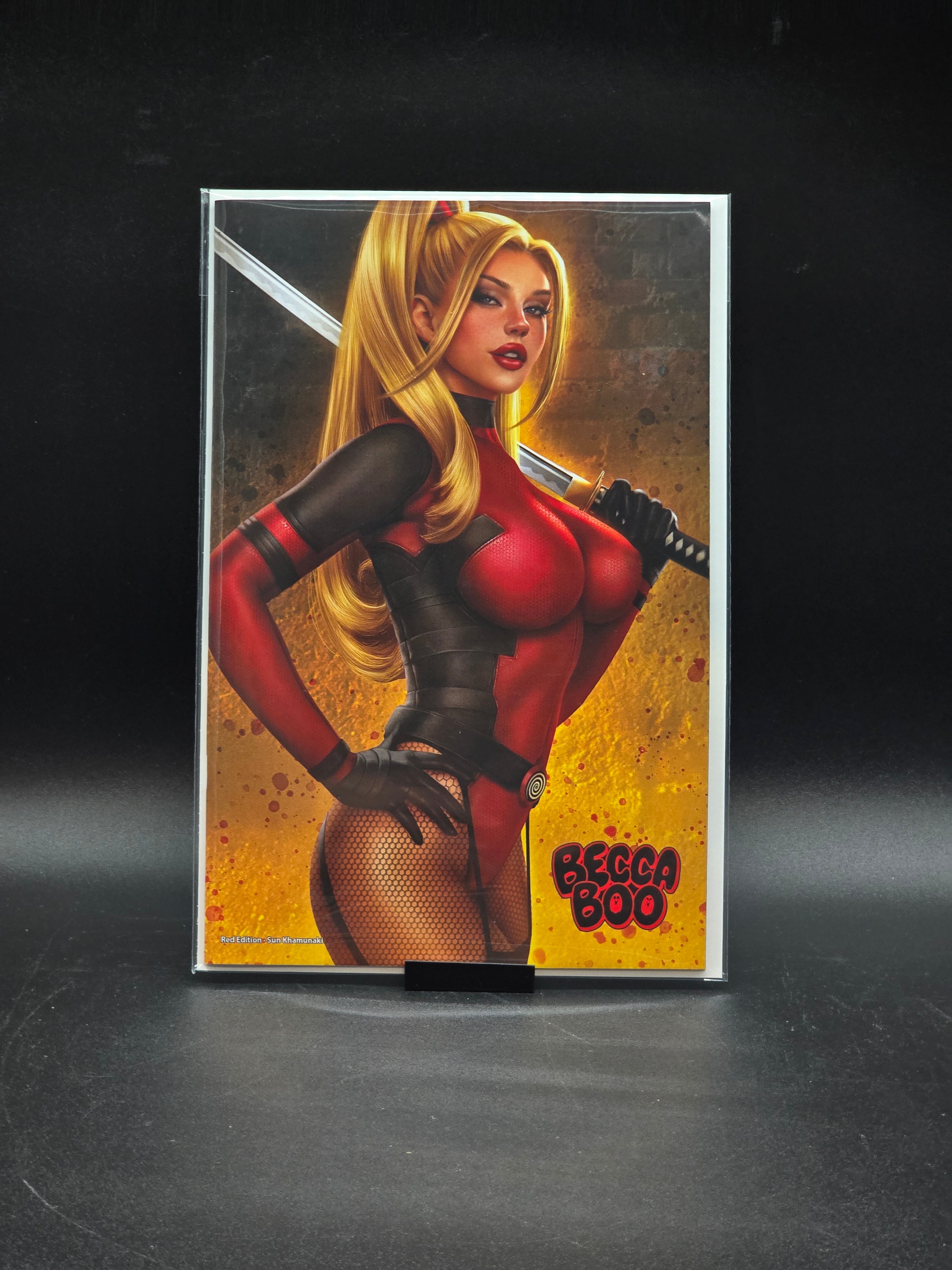 Becca Boo #2 Red Edition Nice Trade Dress Sun Khamunaki