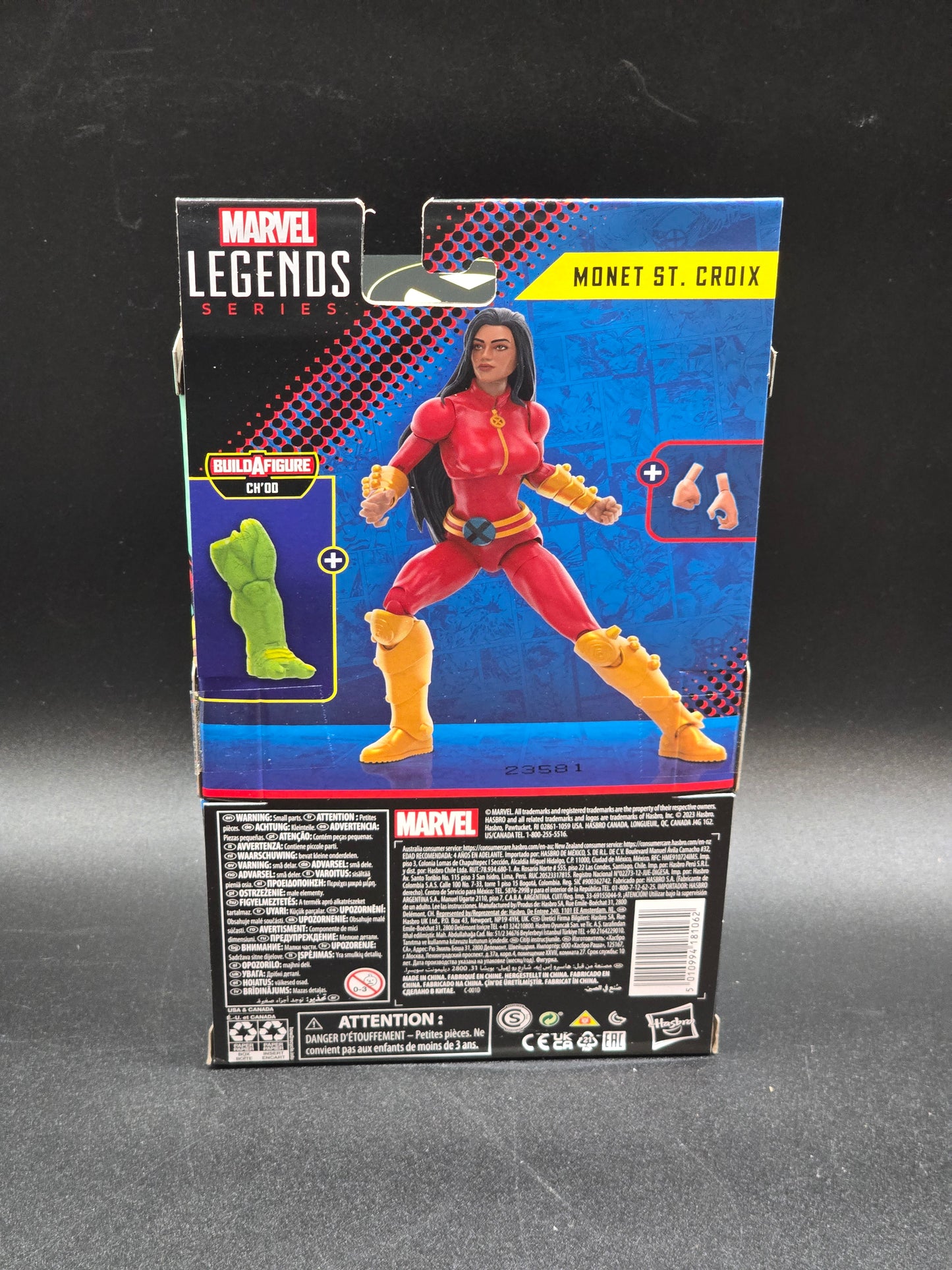 Monet St. Croix Marvel Legends 2023 X-Men BAF CH'OD