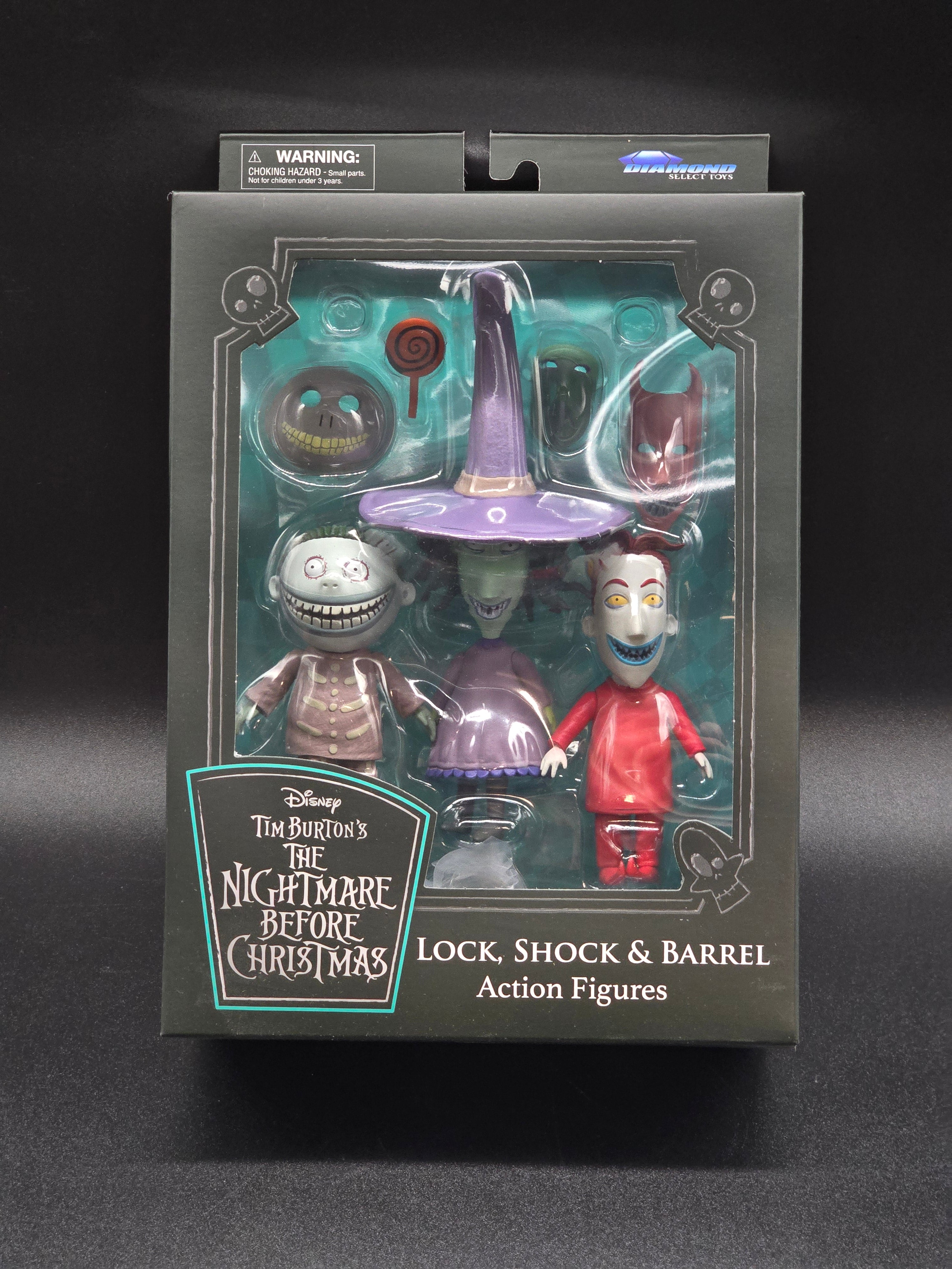 Nightmare before christmas figurine set on sale