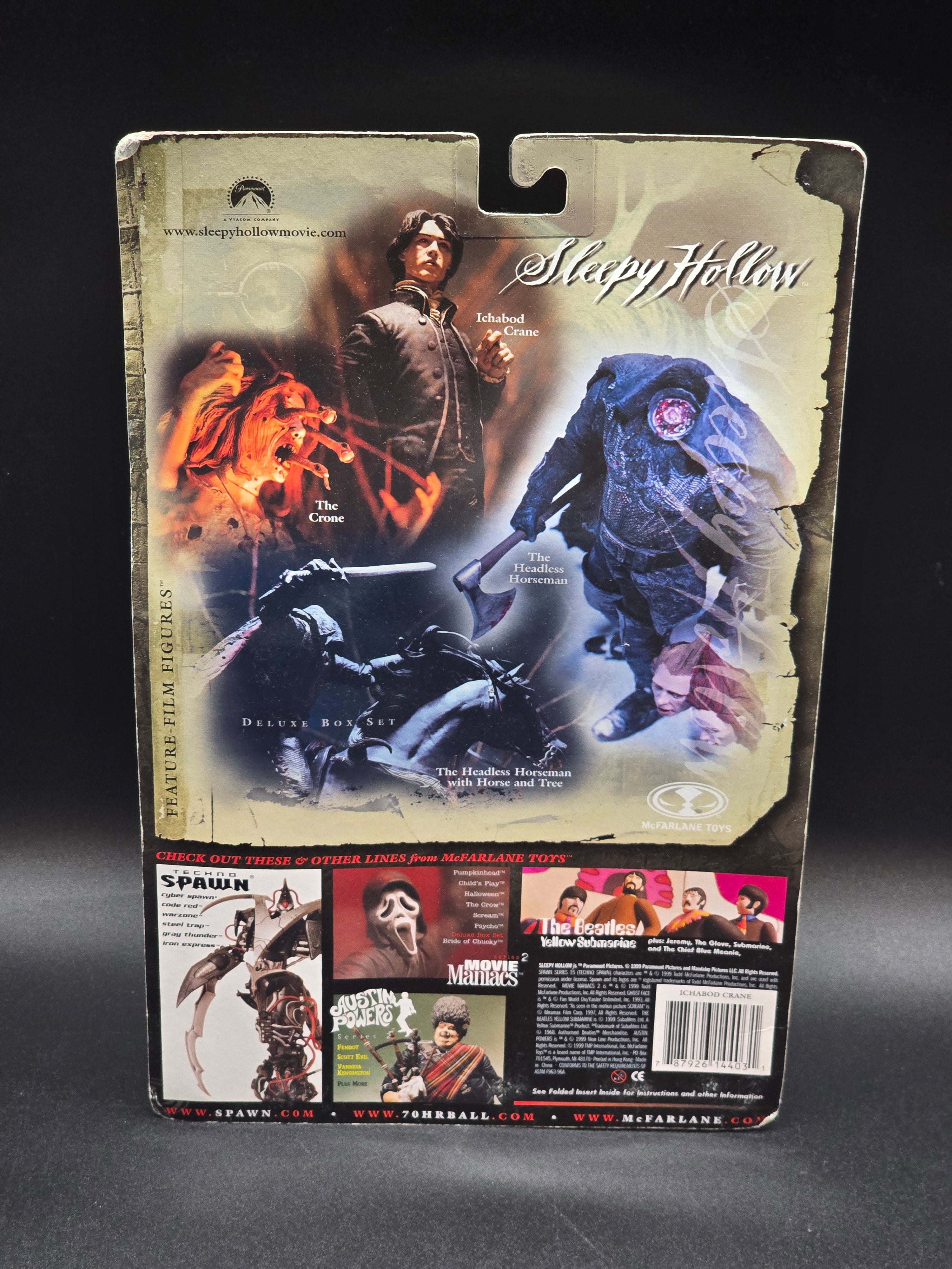 Ichabod Crane Sleepy Hollow McFarlane 1999 – Uncanny Toys & More