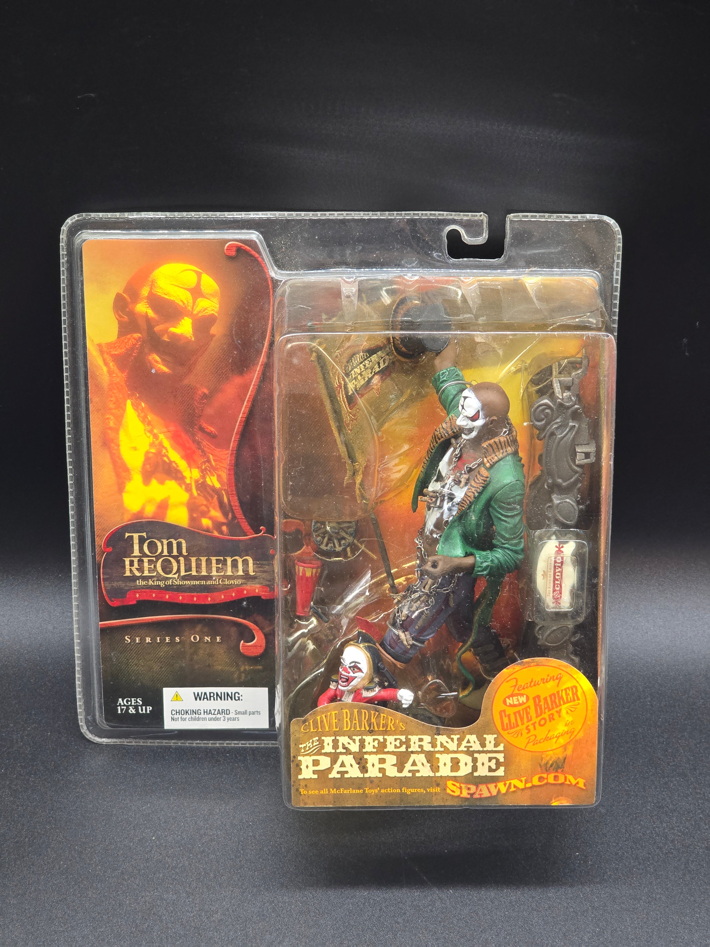 Infernal Rite Parade Tom Requiem Clive Barker's The Infernal Parade series 1 McFarlane 2004 ...