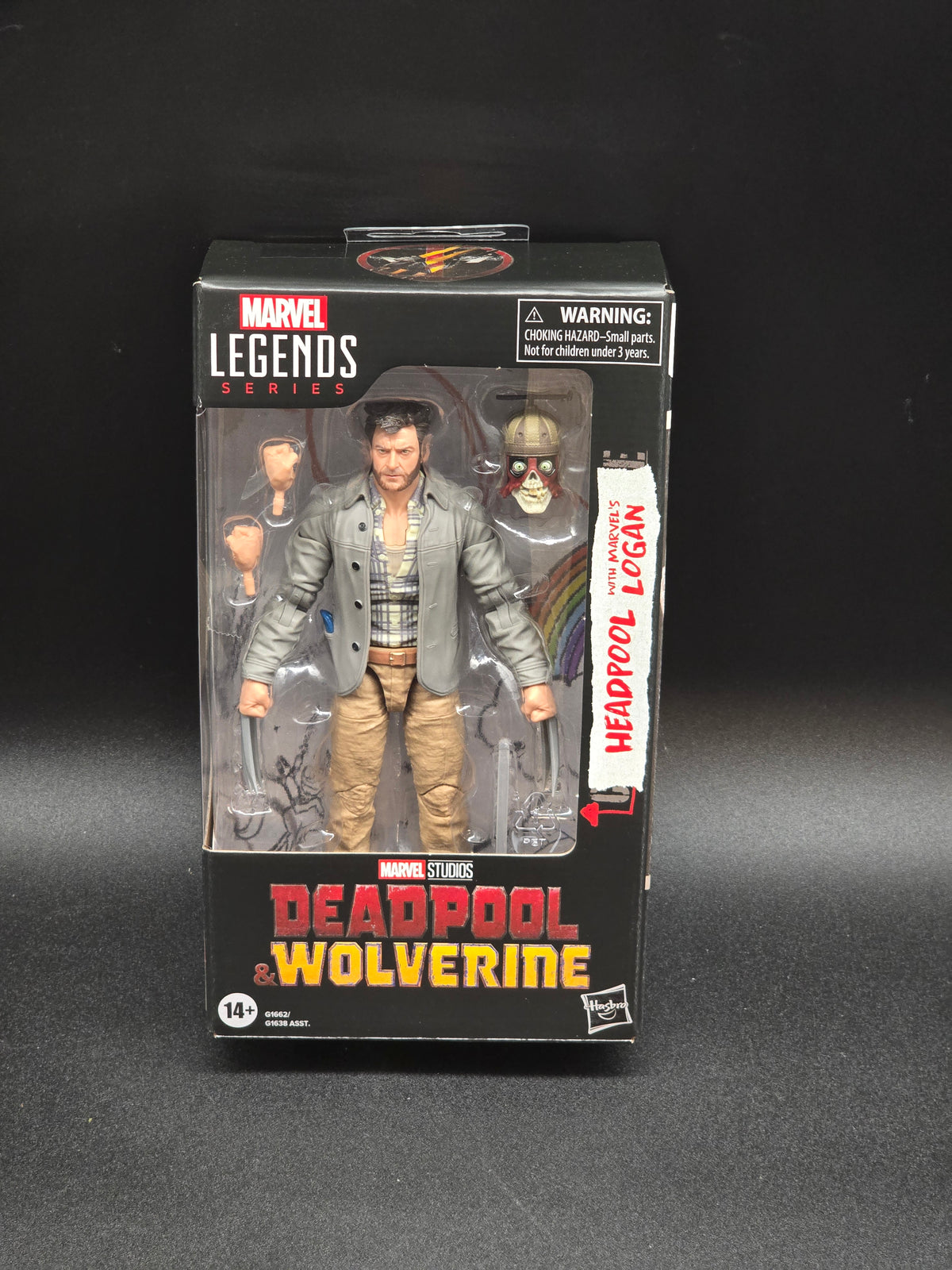 Headpool with Logan Marvel Legends Deadpool and Wolverine 
