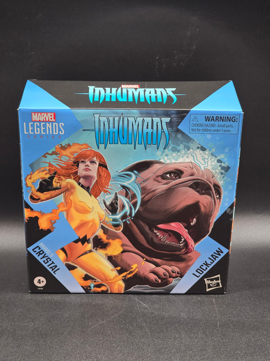 Crystal and Lockjaw Marvel Legends Inhumans 2024