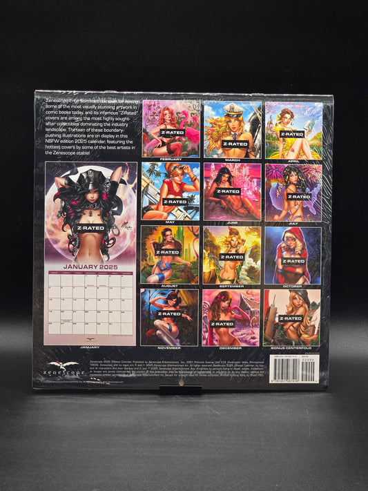 2025 KS Calendar Z-Rated Zenescope 20th Anniversary Grimm Fairy Tales Calendar