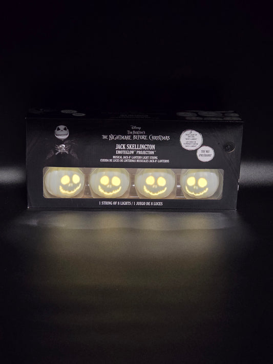 Jack Skellington Emoteglow projection lights with music