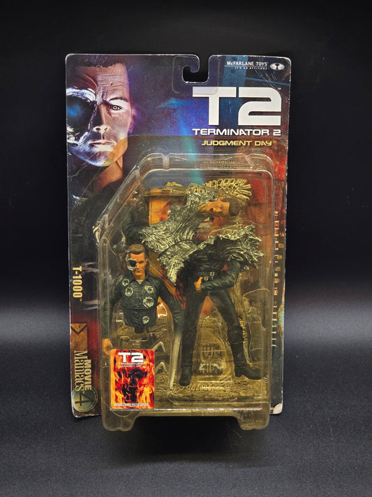 T-1000, Terminator 2 Judgment Day McFarlane Movie Maniacs series 4, 2001