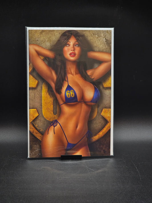 Becca Boo #2 Vault 66 Edition (Cover J Series) Bikini VirginArt Sun Khamunaki