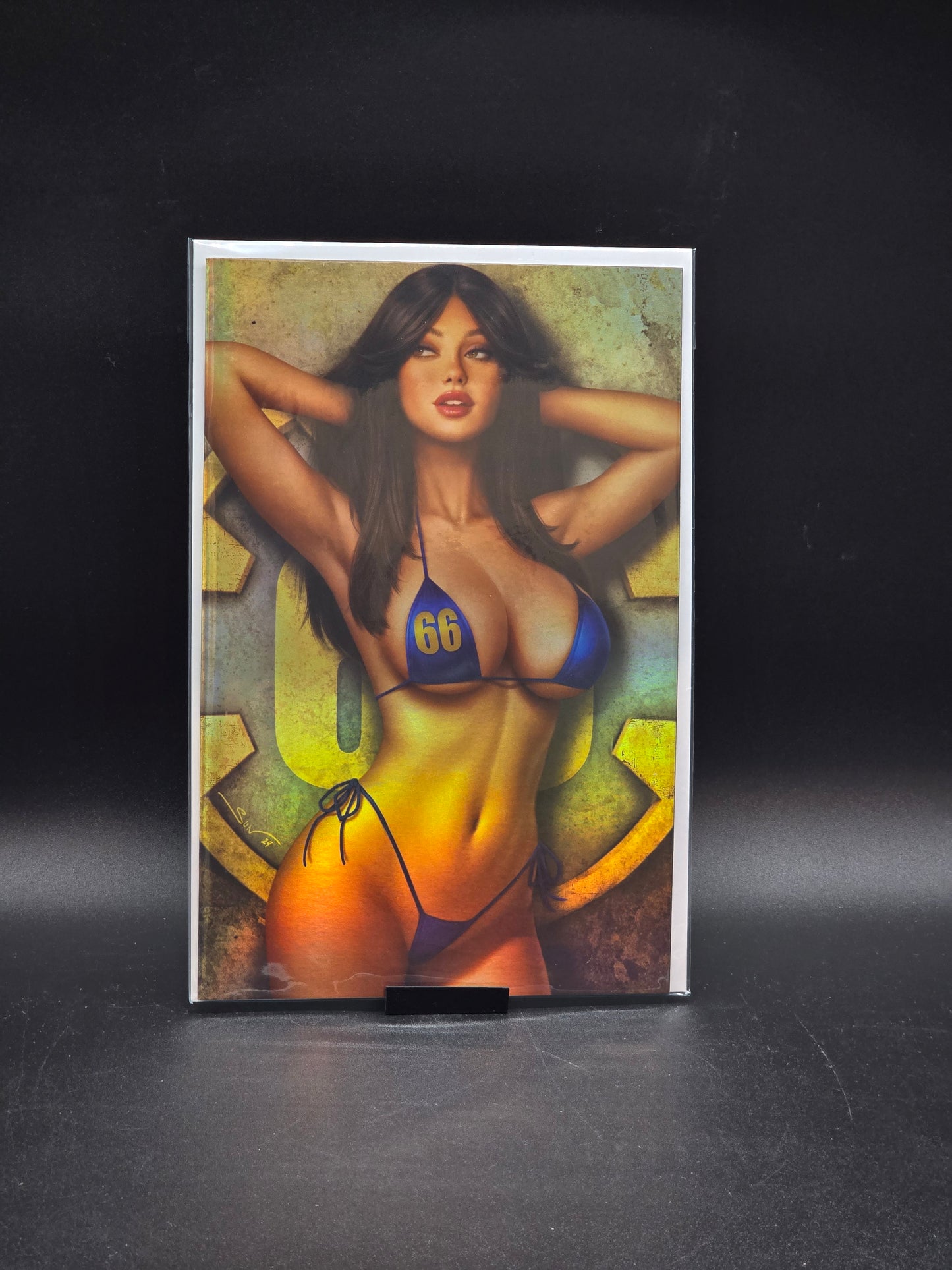 Becca Boo #2 Vault 66 Edition (Cover J Series) Bikini VirginArt Sun Khamunaki (Holofoil)