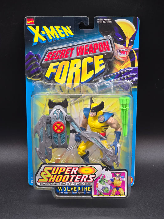 Wolverine X-Men Secret Weapon Force Super Shooters Toybiz 1997