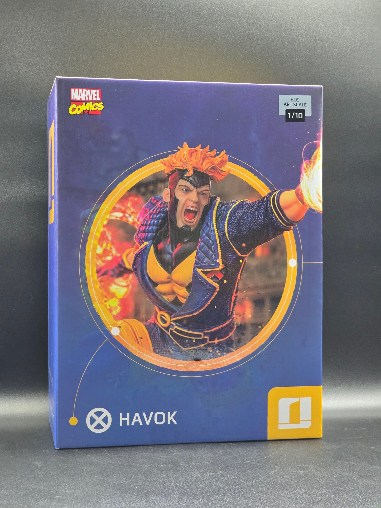 Havok 1/10 scale BDS Art Iron Studios Statue Marvel