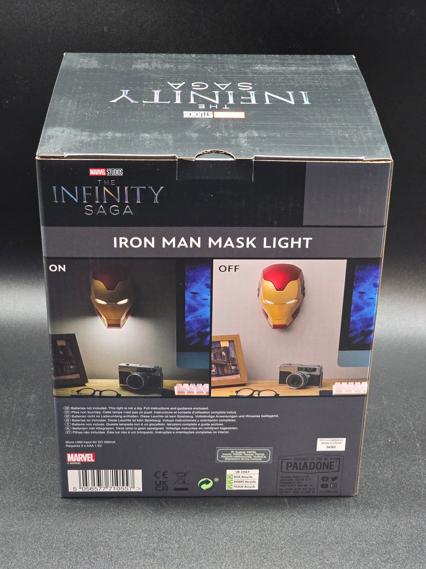 Iron Man Mask Light