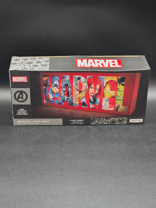 Marvel Avengers Logo Light