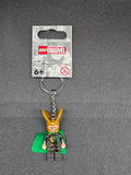 Loki Lego minifigure keychain