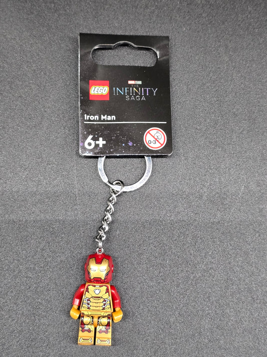 Iron Man Infinity Saga Lego minifigure keychain