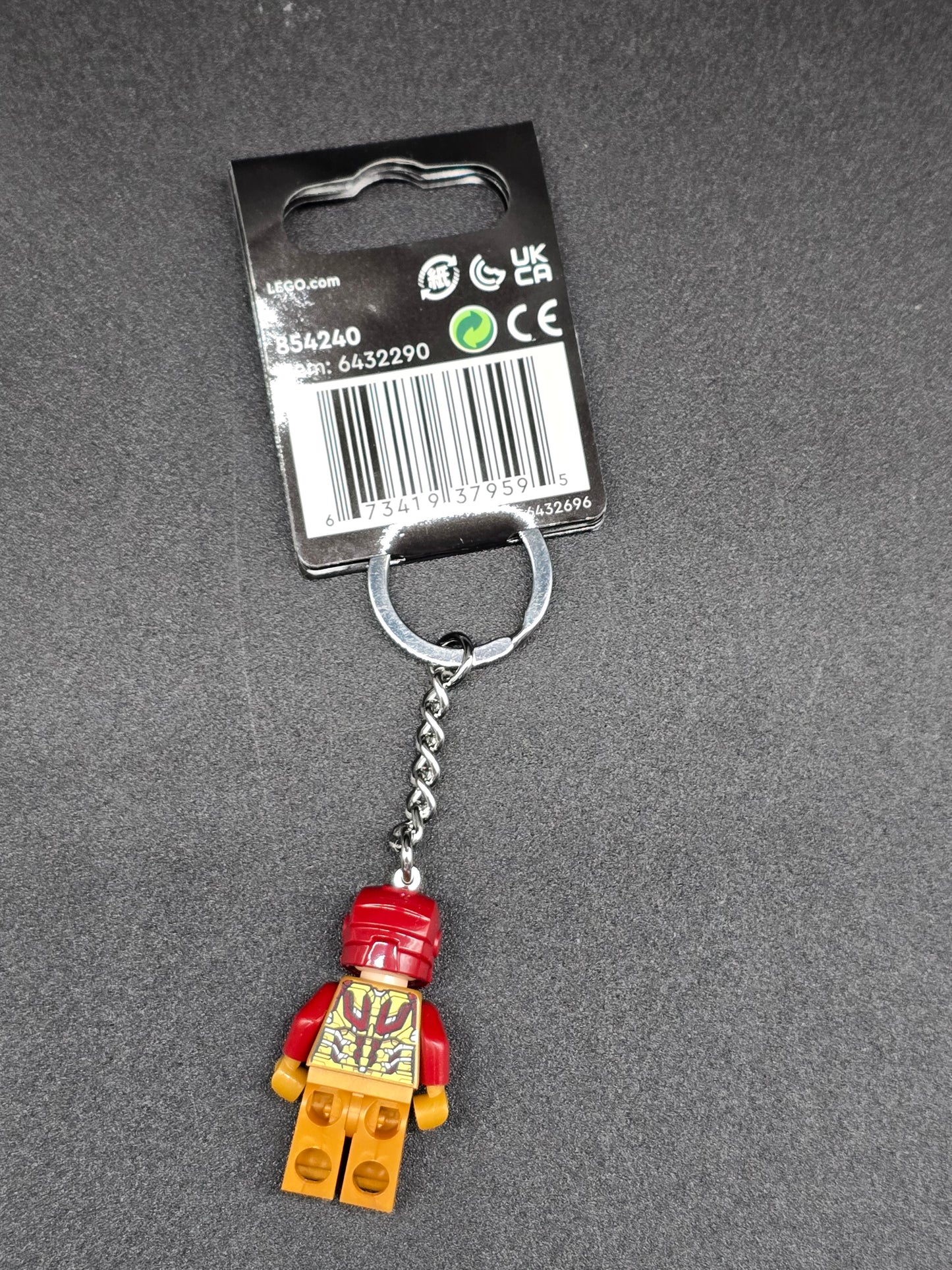 Iron Man Infinity Saga Lego minifigure keychain