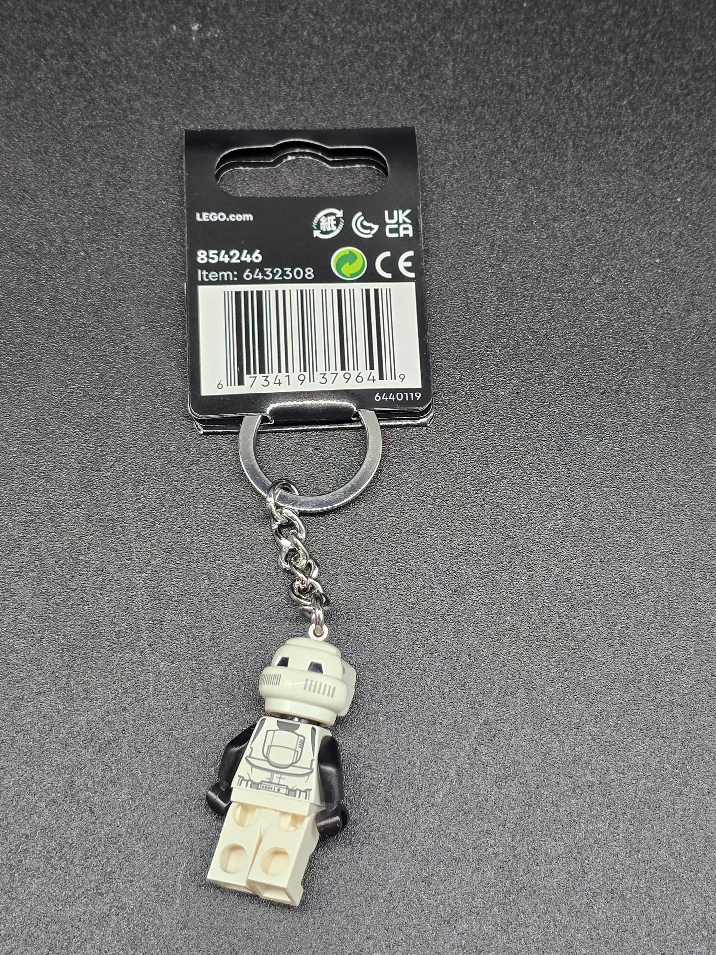 Scout Trooper Lego minifigure keychain