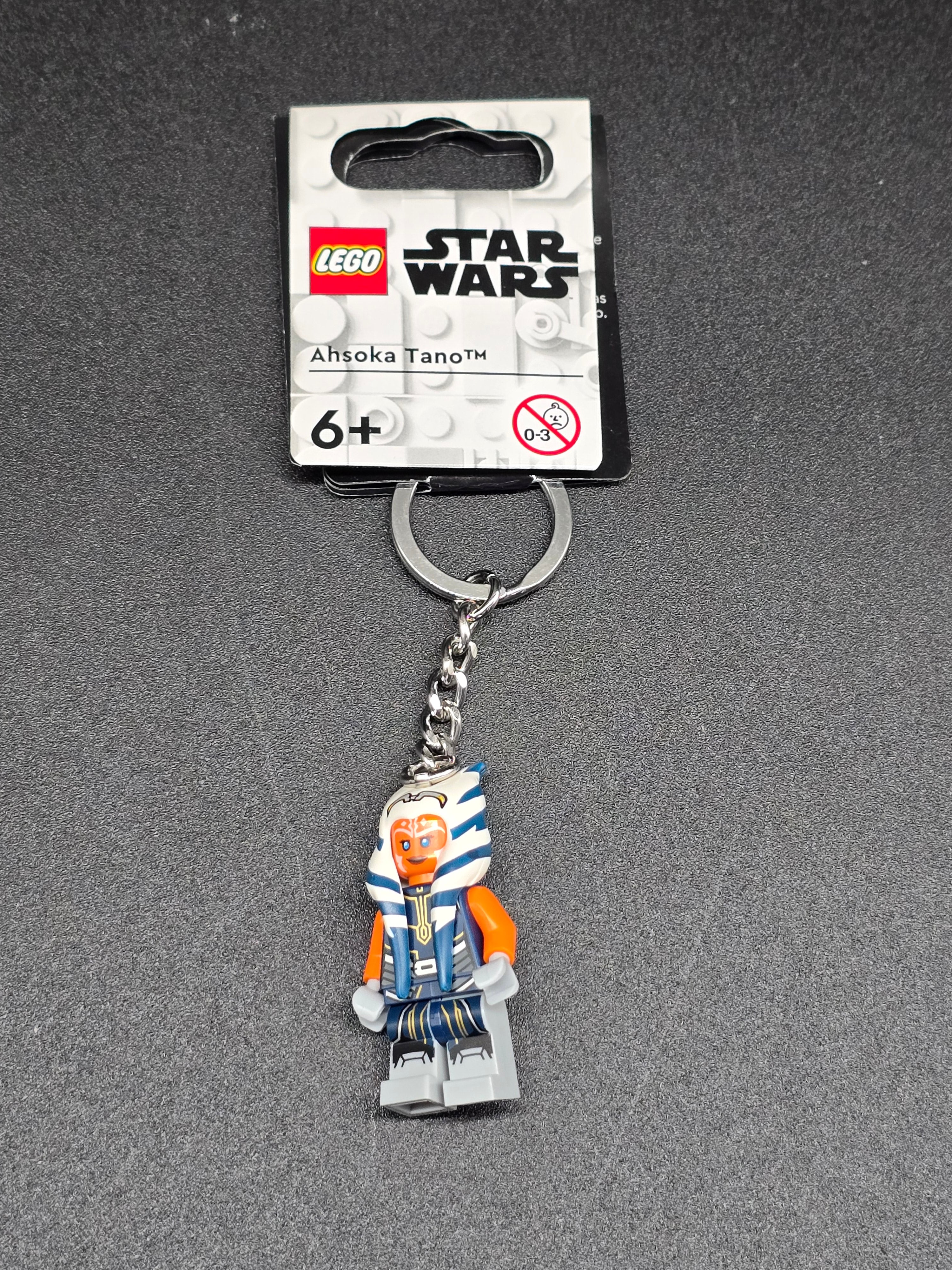 Ahsoka Tano Lego minifigure keychain