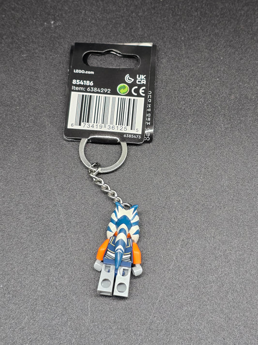 Ahsoka Tano Lego minifigure keychain