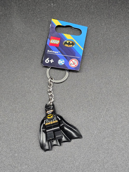 Batman Lego minifigure keychain