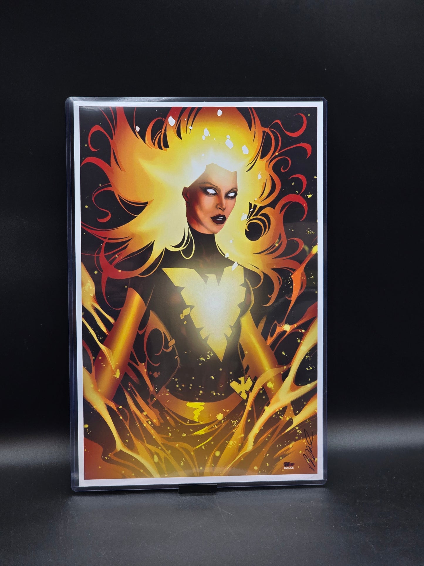 Dark Phoenix Art Print signed Jeff Balke