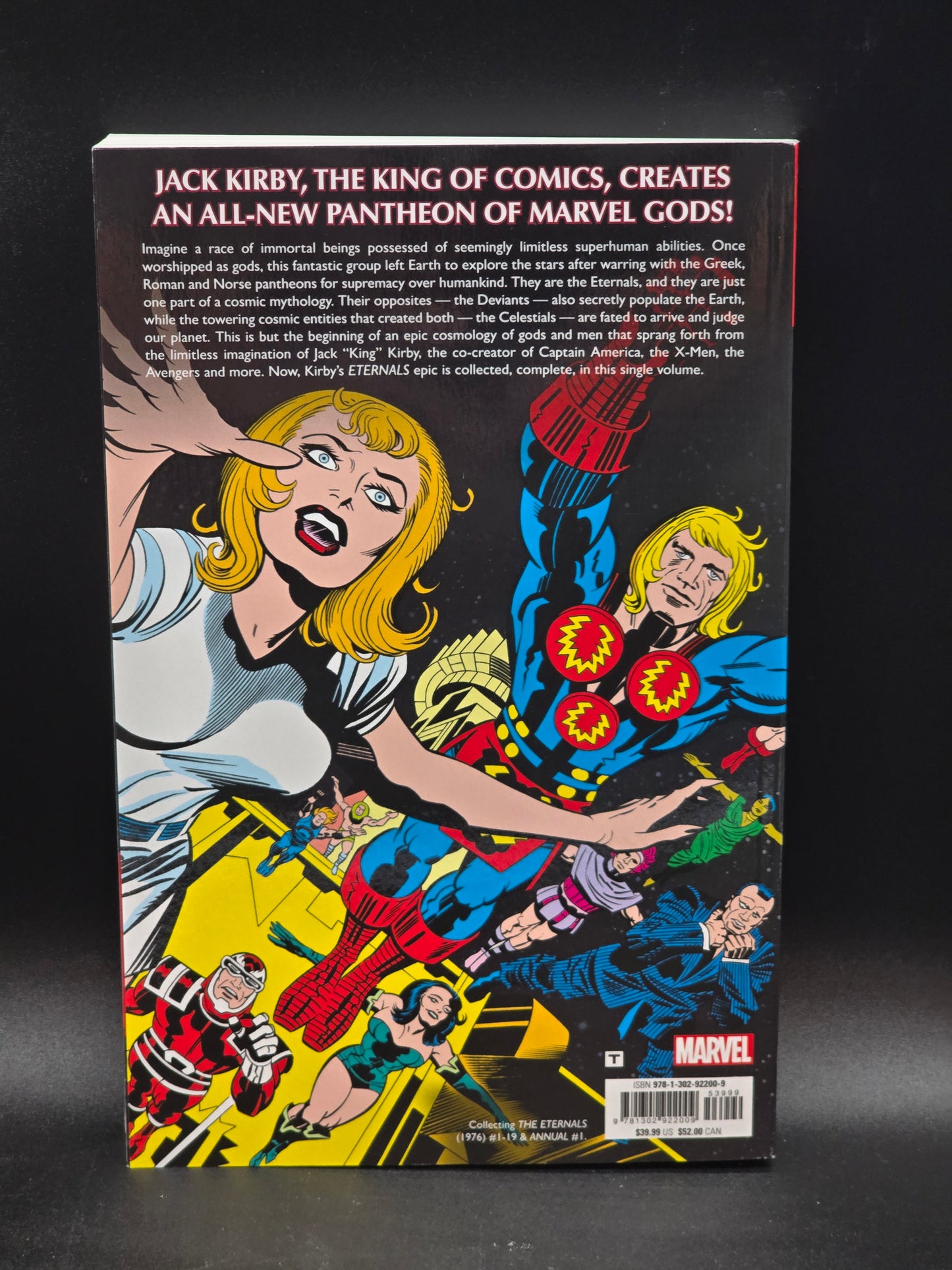 Eternals by Jack Kirdy: The Complete Collection Remastered Cover