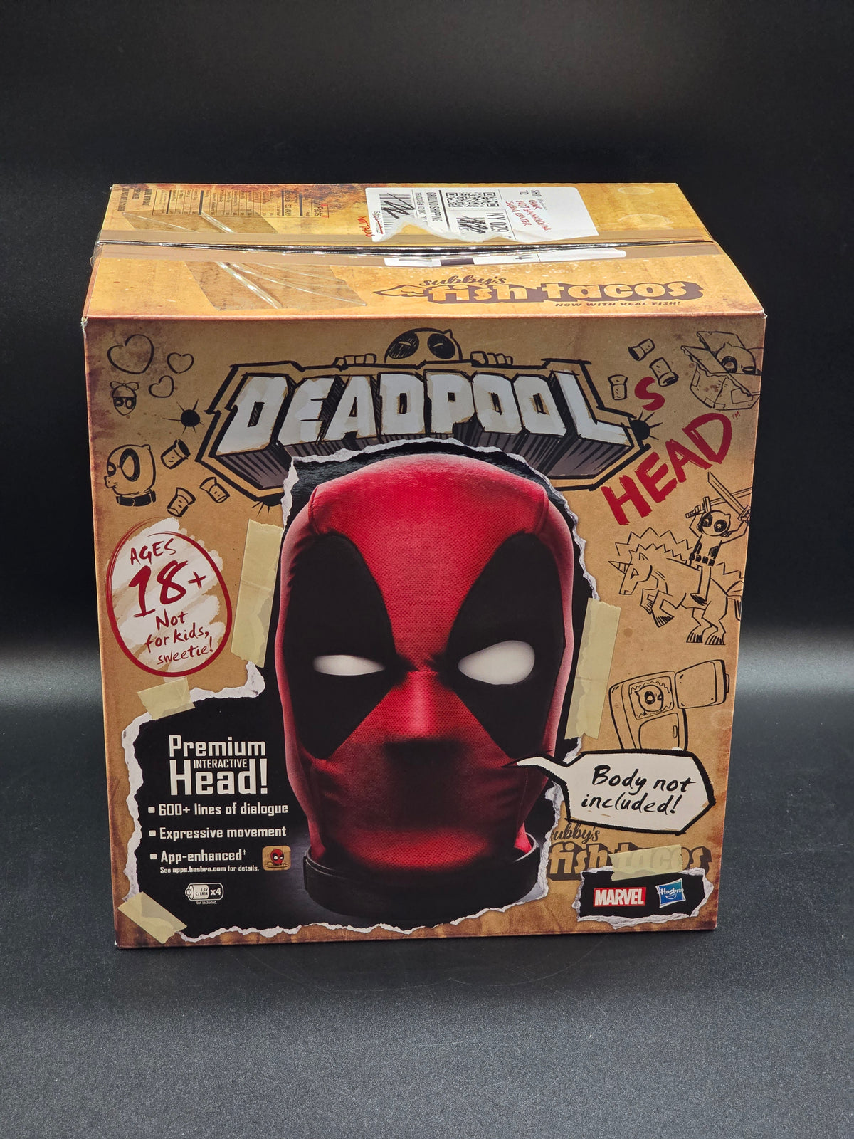 Deadpool Head Marvel Legends Premium Interactive Head – Uncanny Toys & More
